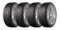 Kit 4 Neumaticos Bridgestone 225/45R18 Turanza T005