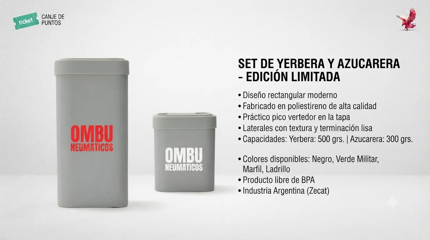 yerbero y azucarero